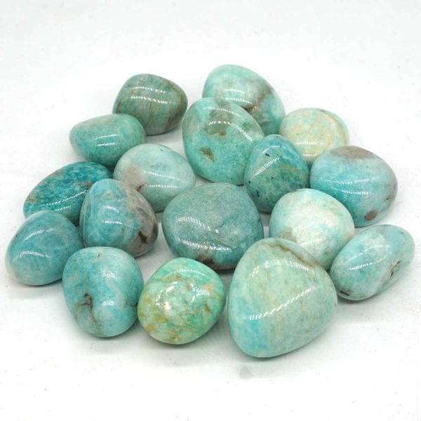 Piedra de amazonita para el equilibrio de fuerzas físicas y mentales