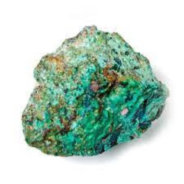 Mineral de crisocola para la meditación y expulsión de energía negativa