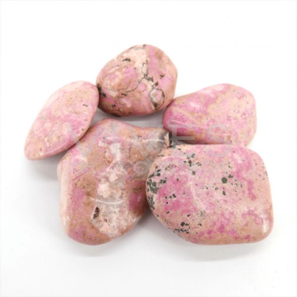 Piedra de rodonita para el fomento del amor y la curación emocional