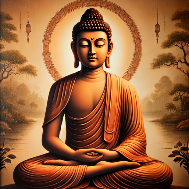 Retrato de Siddhartha Gautama conocido como el príncipe Buda