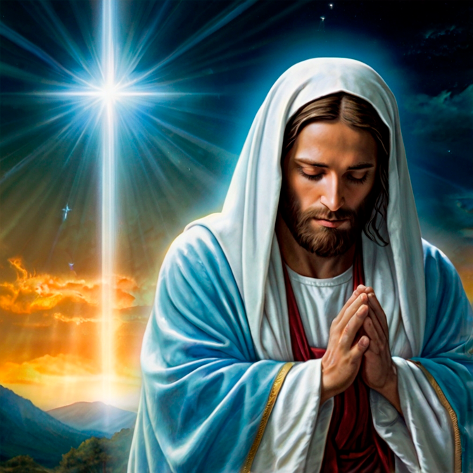 Representación de la figura de Cristo como símbolo de amor divino incondicional