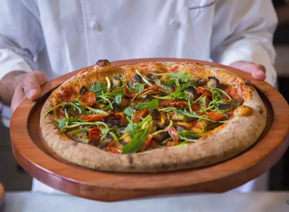 Elaboración de masa deshidratada para preparación de pizza casera saludable