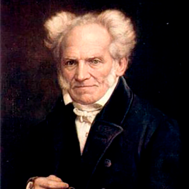 Retrato del filósofo alemán Arthur Schopenhauer y su pensamiento sobre la existencia