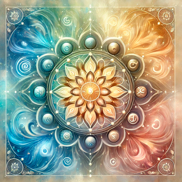 Actividad de arteterapia con mandalas de emociones para expresar estados emocionales