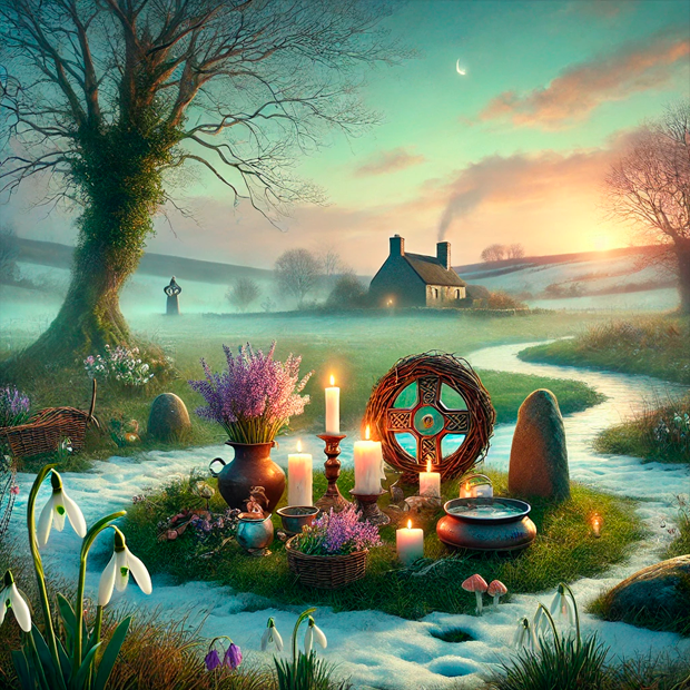 Festival de renovación y purificación de Imbolc ante la primavera