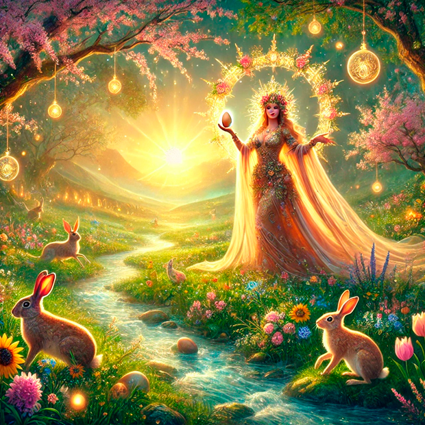 Festividad pagana de Ostara en la celebración del equinoccio de primavera