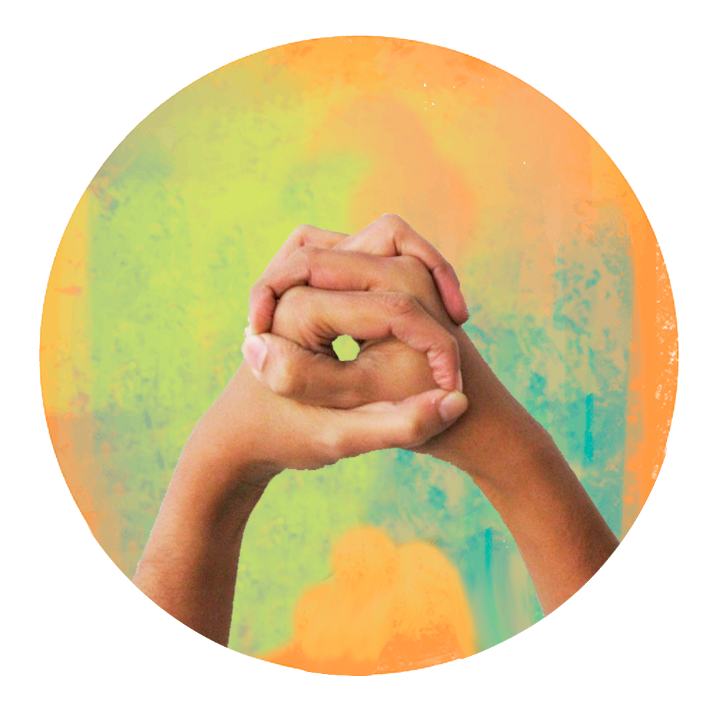 Gesto de Granthita Mudra para liberar bloqueos energéticos en la práctica meditativa