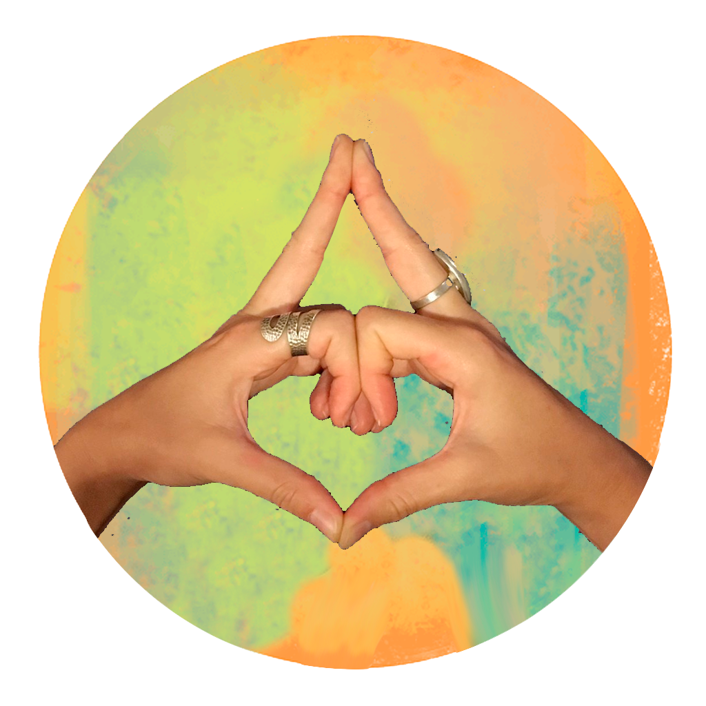 Gesto de Ajna Mudra para activar el chakra del tercer ojo