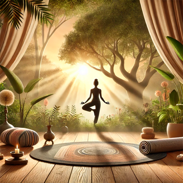 Práctica de Hatha Yoga para equilibrar energías solares y lunares