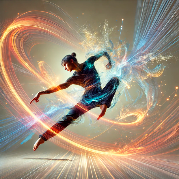 Disciplina Flow Force que integra danza, acrobacia, artes marciales y movimiento