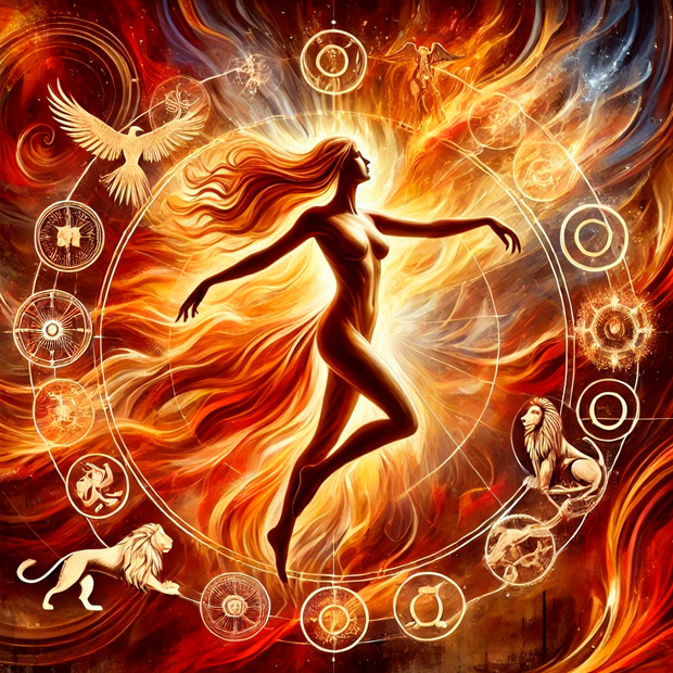 Representación conceptual de la fase preovulatoria o folicular del ciclo menstrual