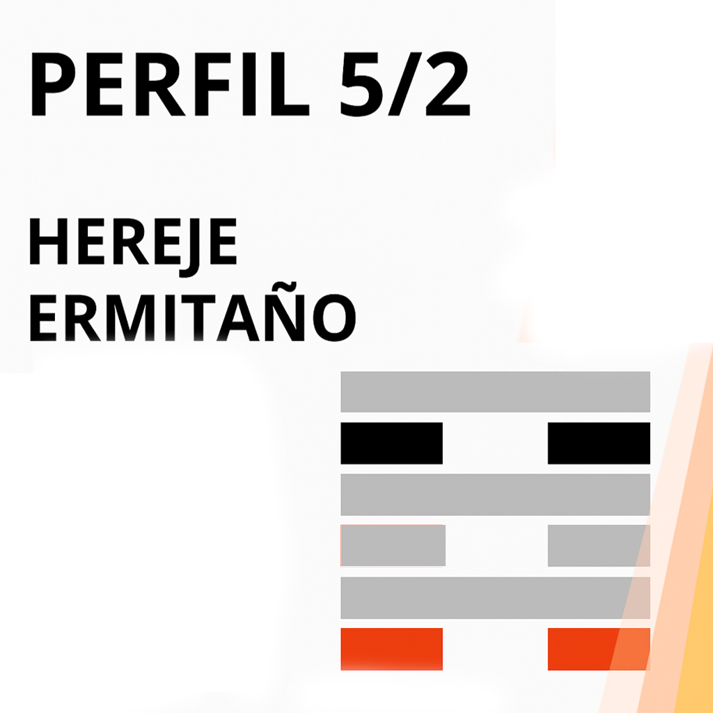Perfil 5/2 de hereje y ermitaño en Diseño Humano