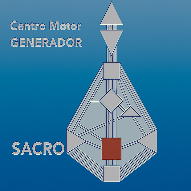 Centro Sacral como fuente de energía vital en Diseño Humano