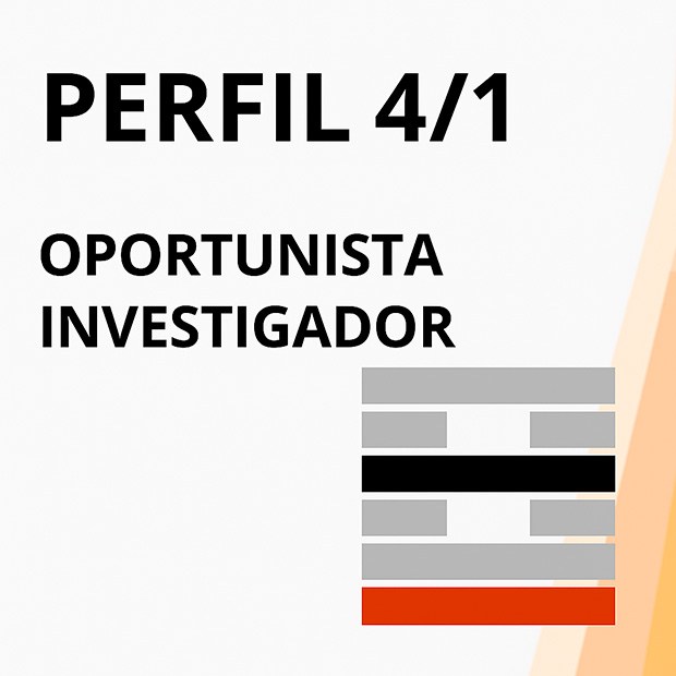 Perfil 4/1 de oportunista e investigador en Diseño Humano