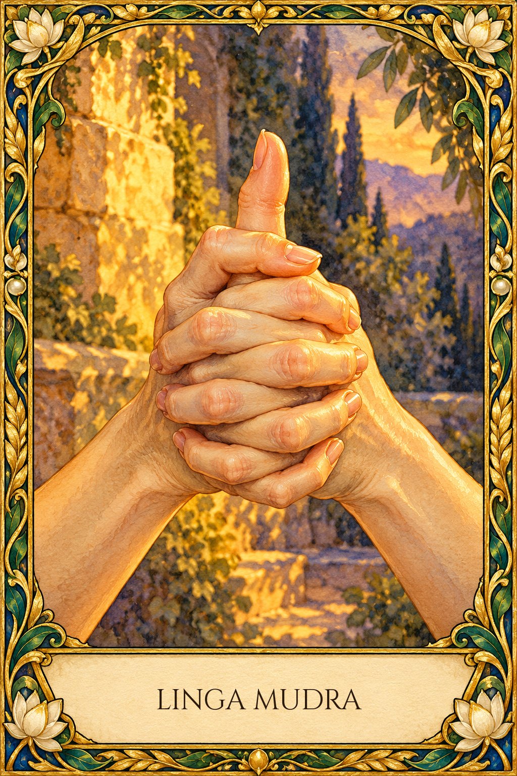 Técnicas con Linga Mudra para el equilibrio de la energía vital