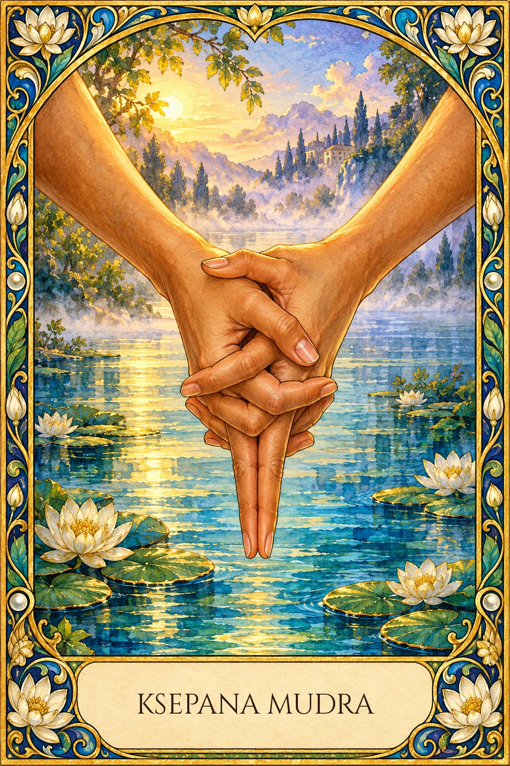 Práctica del Ksepana Mudra para la liberación de energía mental